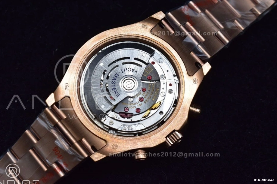 Best YachtMaster Blue A on TopPick Bracelet Ceramic II RG 1:1 RG 116685 Edition GMF 1223 0110